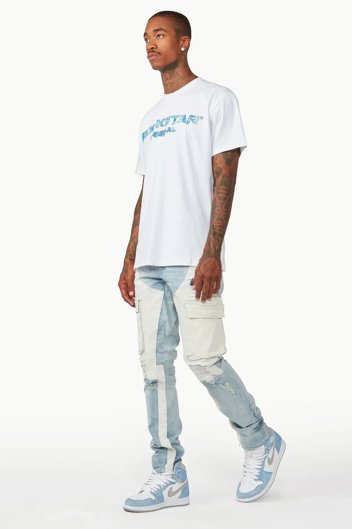 Slump Blue Cargo Jean