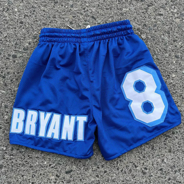 NO.8 Patch Street Basketball Mesh Shorts