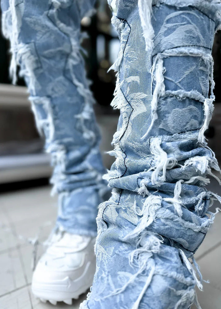 Maya Blue Laser Stacked Denim