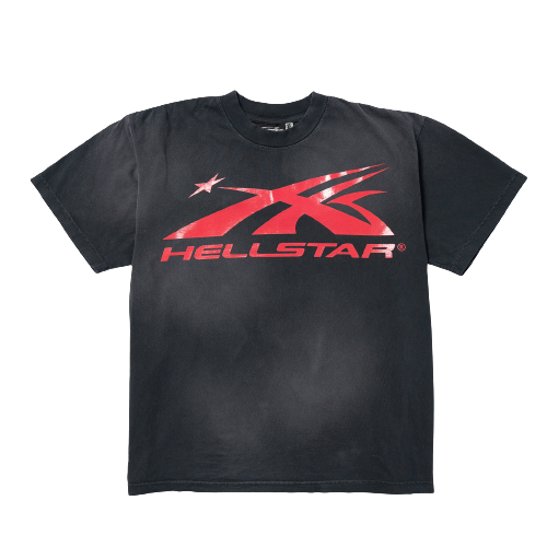 Hellstar Sport Logo Gel Black T-Shirt