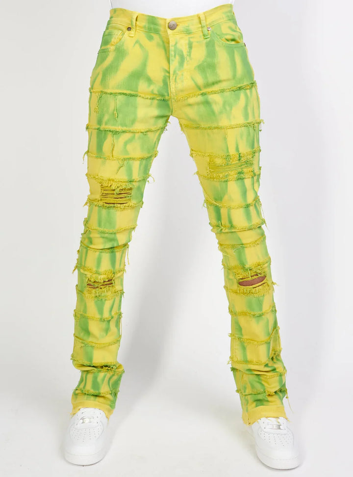 Jeans - Kurland Denim - Lemon Lime - POLD124