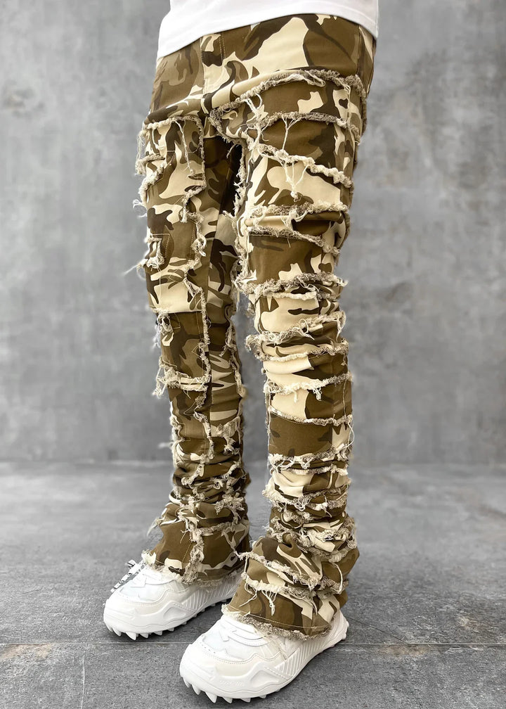 Camo Blood Diamond Stacked Denim