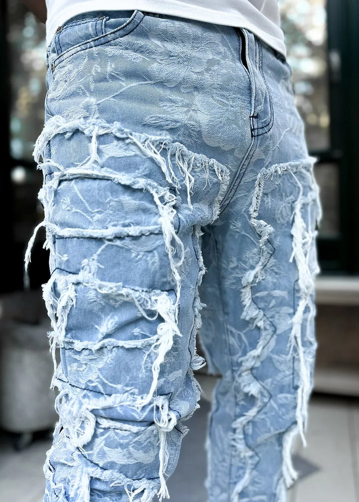 Maya Blue Laser Stacked Denim