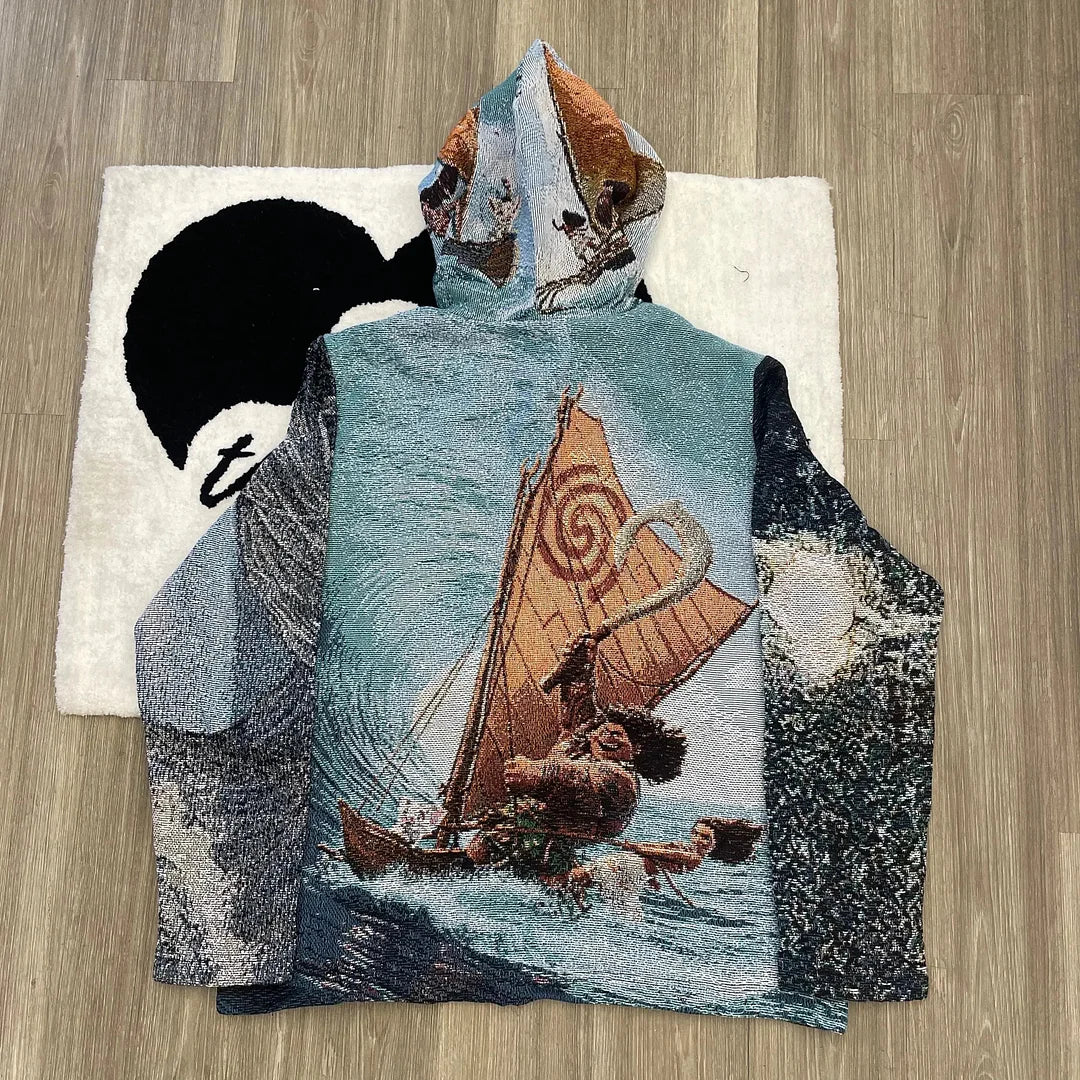 MOANA TAPESTRY HOODIE