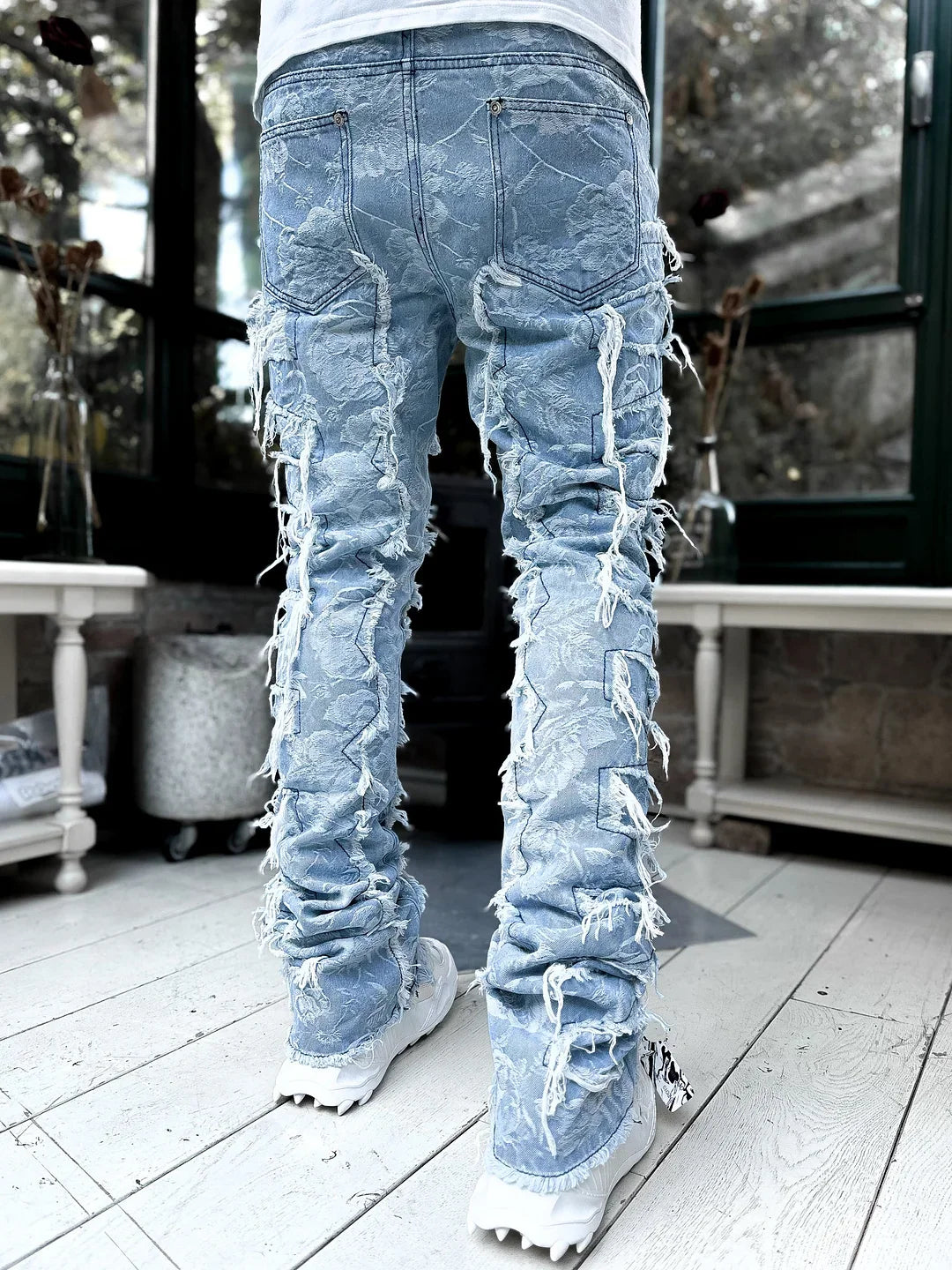 Maya Blue Laser Stacked Denim