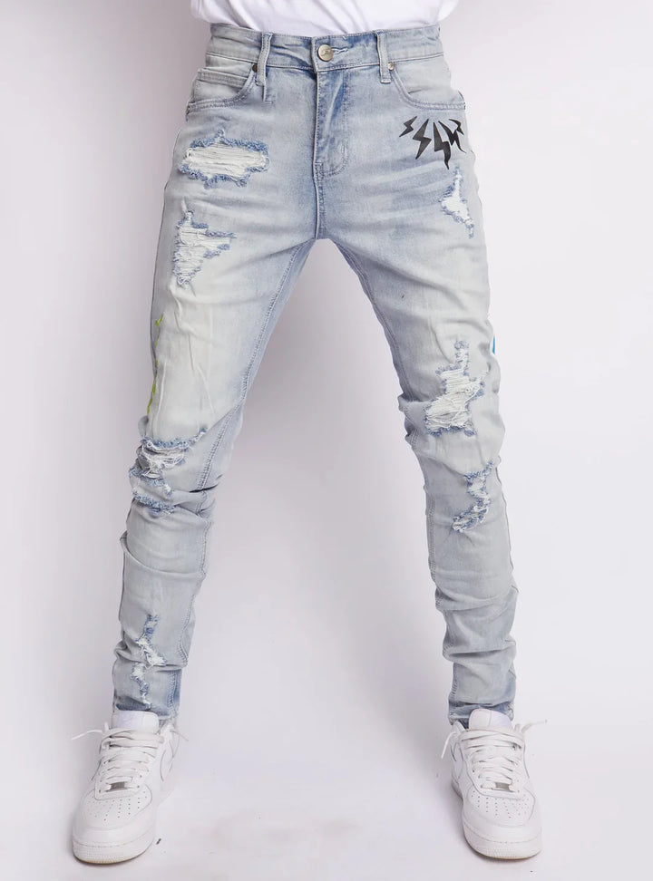 Jeans - Holman - Light Blue Wash - 504